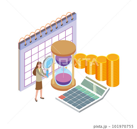 お金と時間 101970755