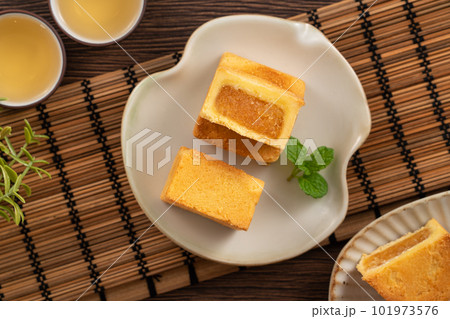 パイナップルケーキ ペイストリー ペストリー 101973576