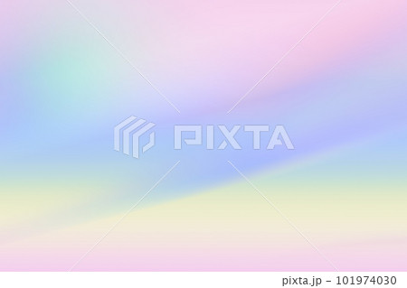 パステル調カラー背景イメージ素材、抽象背景素材、カラーマジック、光の背景イメージ 、グラデーション、 101974030