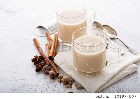 Masala tea with winter spices Masala tea with winter spices 101974907
