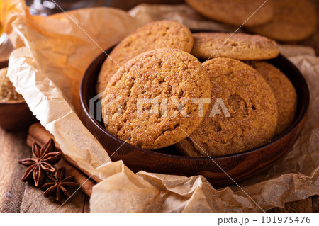Cinnamon snickerdoodle cookies Cinnamon snickerdoodle cookies 101975476