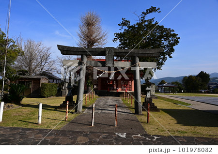 大河ドラマ篤姫のロケ地に使われた鹿児島県出水市の武家屋敷群 101978082