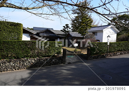 大河ドラマ篤姫のロケ地に使われた鹿児島県出水市の武家屋敷群 101978091