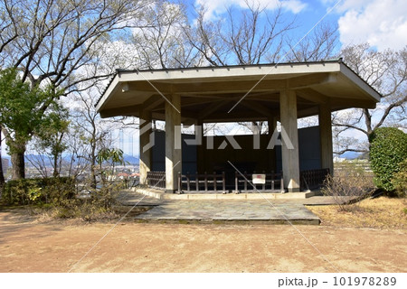 佐野市　城山公園（佐野城跡）の北出丸 101978289