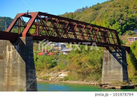北恵那鉄道　木曽川橋梁　 101978764