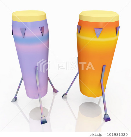Conga drum 101981329