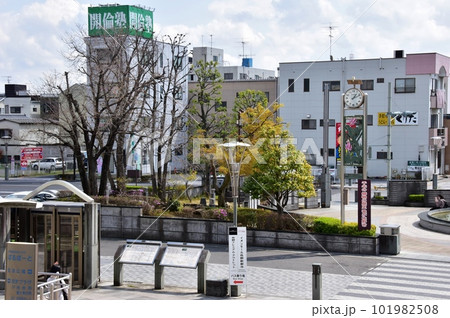 佐野市 佐野駅南口前風景 佐野市 佐野駅南口前風景 101982508