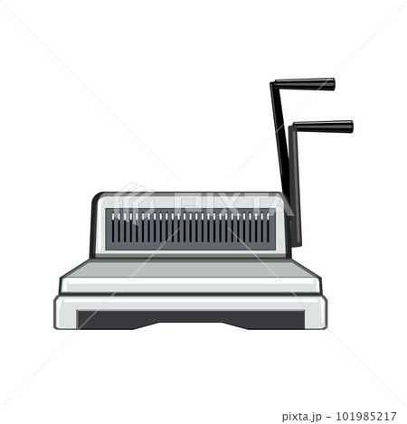 binder binding machine cartoon vector illustration binder binding machine cartoon vector illustration 101985217