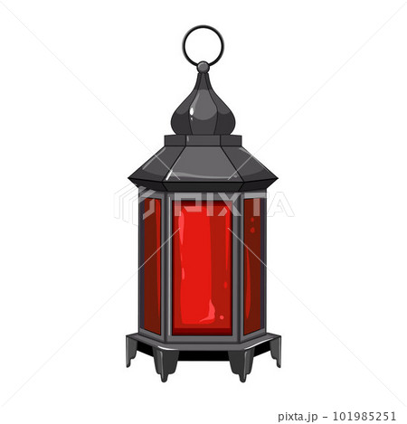 greeting arabic lantern cartoon vector illustration greeting arabic lantern cartoon vector illustration 101985251