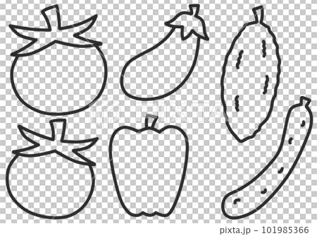野菜なぬりえ 101985366