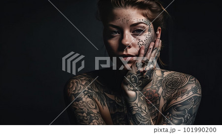 Full Body Tattoo Images – Browse 6,553 Stock Photos, Vectors, and Video