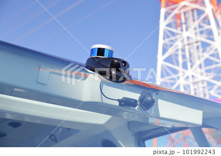 自動運転試験バスのカメラ 101992243