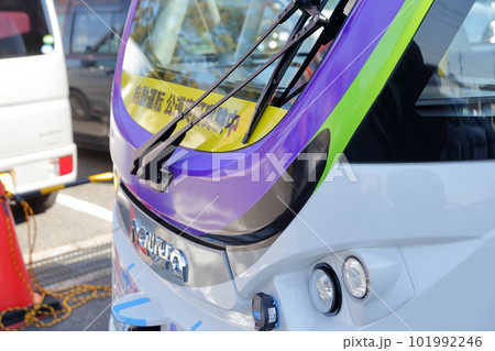 自動運転試験バスの実証実験がスタート(自動運転 公道実証実験中) 自動運転試験バスの実証実験がスタート(自動運転 公道実証実験中) 101992246