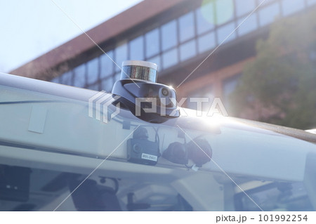 自動運転試験バスのカメラ 自動運転試験バスのカメラ 101992254