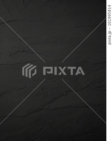 Dark grey black slate background. Black stone texture. Slate background 101995814