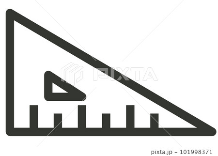 三角定規のアイコン 101998371