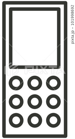 電話のアイコン 101998692