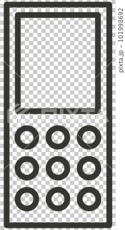 電話のアイコン 101998692