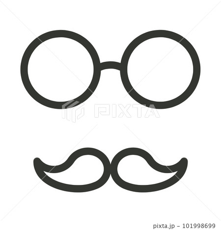 鼻眼鏡のアイコン 鼻眼鏡のアイコン 101998699
