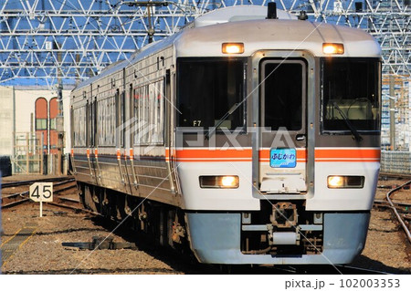 【JR東海】373系「ふじかわ」(東海道本線:静岡駅) 【JR東海】373系「ふじかわ」(東海道本線:静岡駅) 102003353