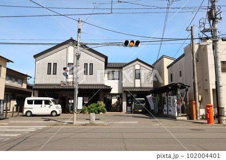 岩手 遠野 丸ポストのある風景(河判前) 岩手 遠野 丸ポストのある風景(河判前) 102004401
