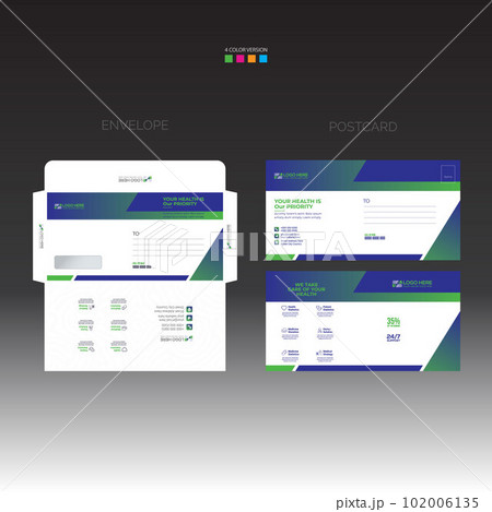 DL envelope and postcard Design for any best use 102006135