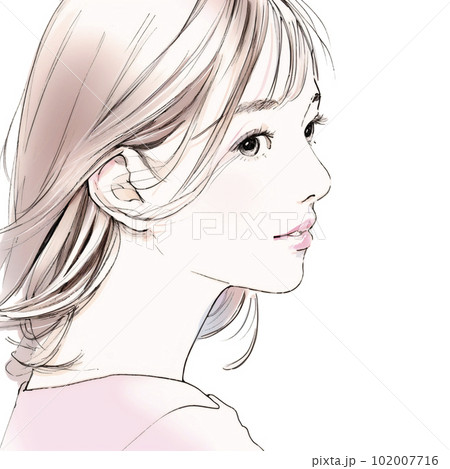 綺麗なお姉さんのイラスト 水彩画風「AI生成画像」 綺麗なお姉さんのイラスト 水彩画風「AI生成画像」 102007716