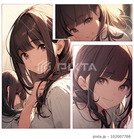 きゅんきゅんさせるアイドル風美少女「AI生成画像」 102007766