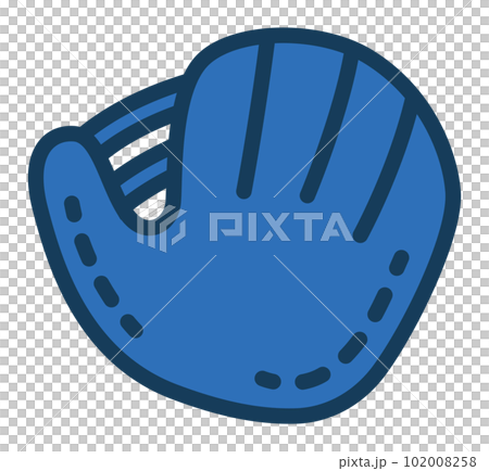 藍色棒球手套 102008258