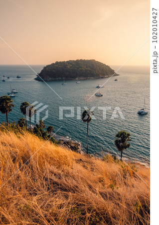 Sunset,evening seaside scenery at phuket island Sunset,evening seaside scenery at phuket island 102010427