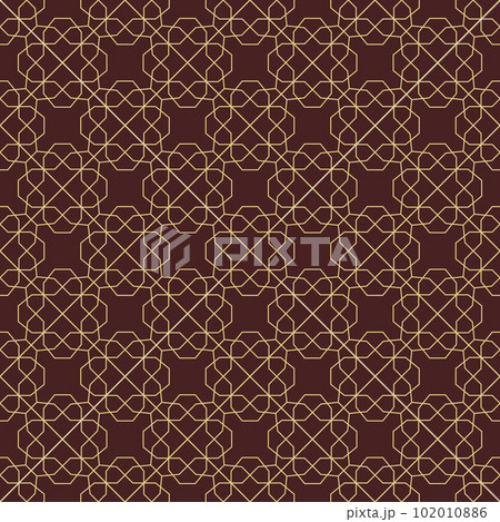 Seamless Geometric Vector Background, Modern Abstract Pattern 102010886