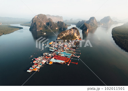 Fisherman's village in the middle of the sea, Koh Panyee 102011501