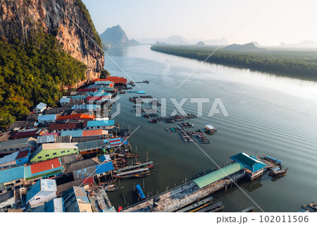 Fisherman's village in the middle of the sea, Koh Panyee 102011506