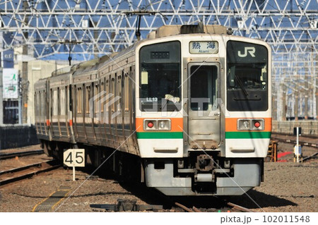 【JR東海】211系+313系(東海道本線:静岡駅) 【JR東海】211系+313系(東海道本線:静岡駅) 102011548