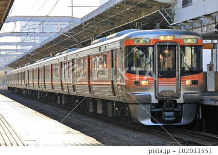 【JR東海】313系8000番台+211系(東海道本線:静岡駅) 【JR東海】313系8000番台+211系(東海道本線:静岡駅) 102011551