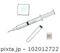 注射器と採血管セット02 102012722