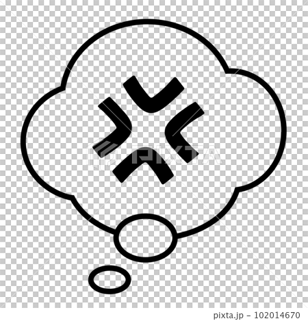 Annoyed Speech Bubble 102014670