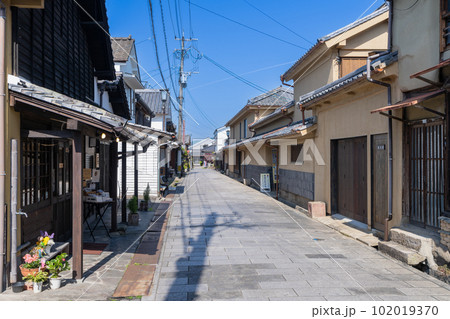 《大分県》日田市豆田町の町並み 102019370