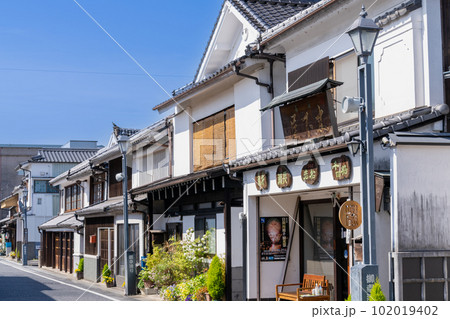 《大分県》日田市豆田町の町並み 102019402