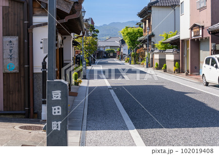 《大分県》日田市豆田町の町並み 102019408