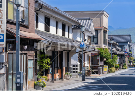 《大分県》日田市豆田町の町並み 102019420