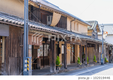 《大分県》日田市豆田町の町並み 102019446
