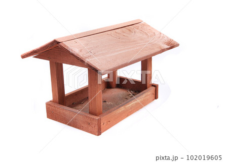 bird feeder isolated 102019605