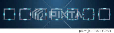 Avatar frames for digital game ui interface Avatar frames for digital game ui interface 102019893