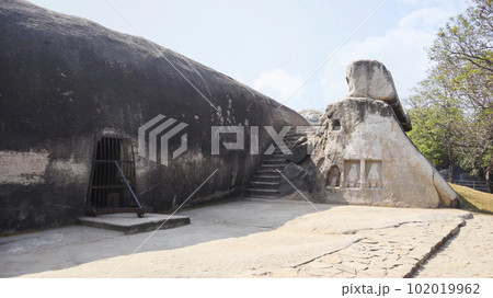 Backside Entrance of Barabar Caves, Jahanabad, Bihar 102019962