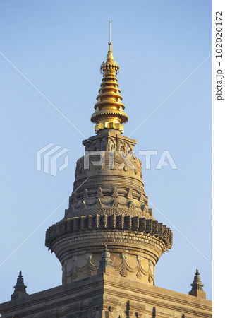 Shikara of Mahabodhi Temple, Bodh Gaya, Bihar.. Shikara of Mahabodhi Temple, Bodh Gaya, Bihar.. 102020172