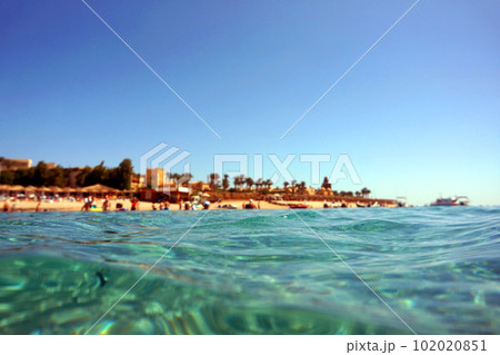 Makadi bay beach in the Egypt Makadi bay beach in the Egypt 102020851
