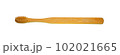 a wooden-handled toothbrush 102021665