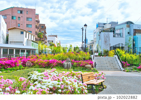 下北沢から世田谷代田駅間の新規開発エリア、下北沢駅南西口の風景 下北沢から世田谷代田駅間の新規開発エリア、下北沢駅南西口の風景 102022882