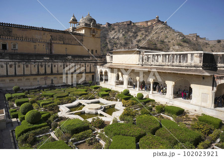 Sukh Niwas or Sukh Mahal the Hall of Pleasure...の写真素材 [102023921] - PIXTA